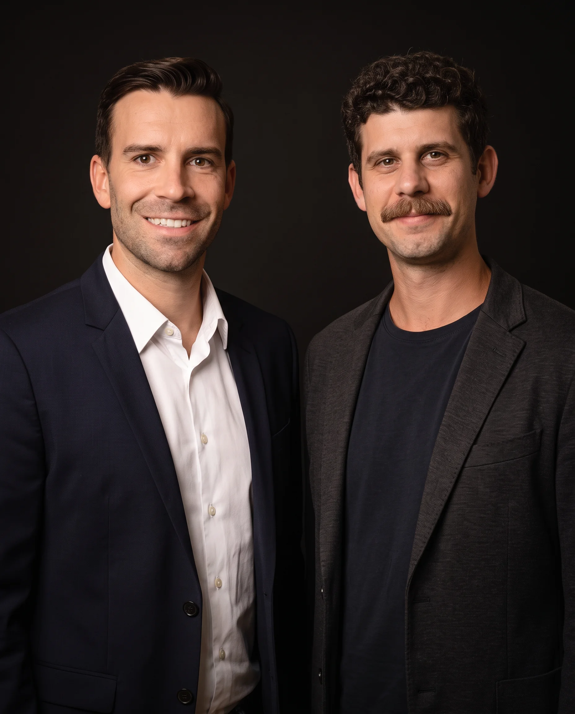 Julian Merz und Marco Schmeikal, Geschäftsführer der Third Layer Solutions GmbH